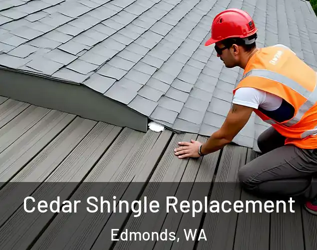  Cedar Shingle Replacement Edmonds, WA