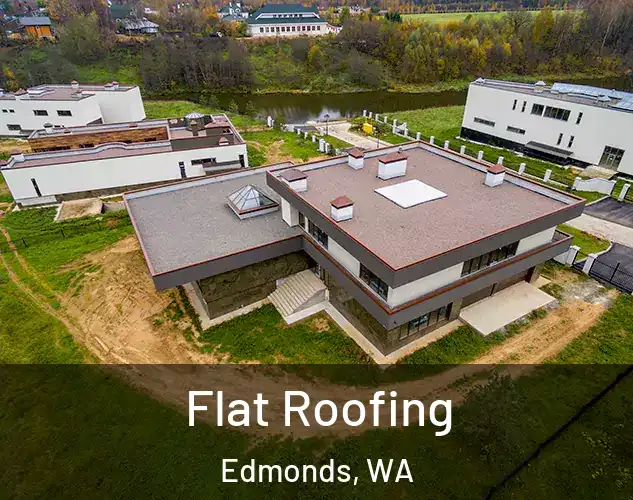  Flat Roofing Edmonds, WA