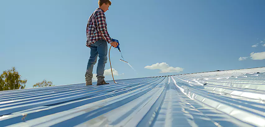 EPDM Roofing Installation Drip Edge in Edmonds
