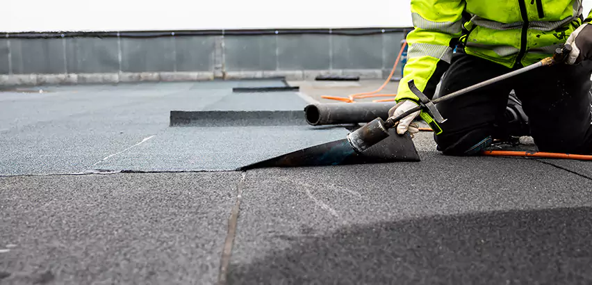 Residential Flat Roof Repair in Edmonds