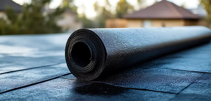 Rubber Flat Roof Replacement in Edmonds