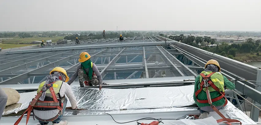 Commercial Roof Installation in Edmonds