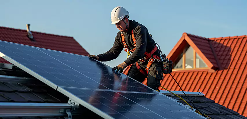 Solar Panels on Steel Roof Installation in Edmonds