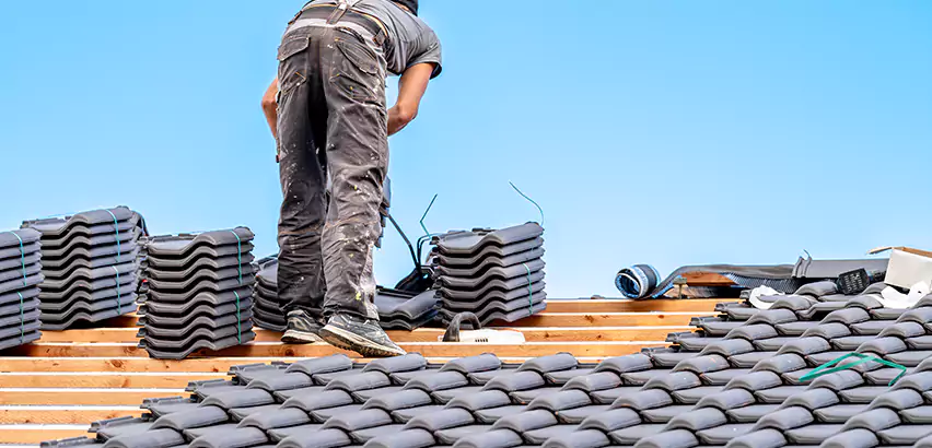 Replacing Tile Roof Underlayment in Edmonds