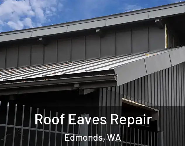  Roof Eaves Repair Edmonds, WA
